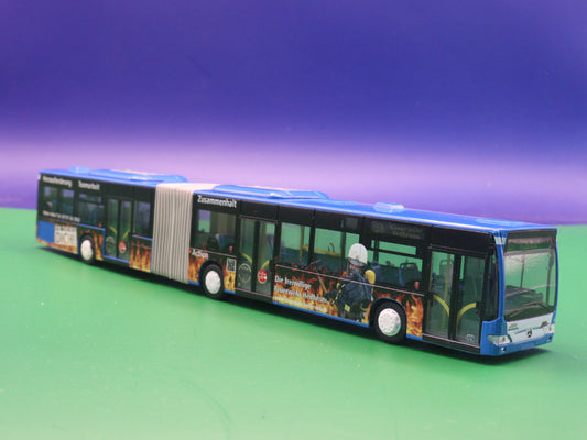 Mercedes Benz Citaro Facelift - Freiwillige Feuerwehr Heilbronn - Sondermodell - Modellbus Rietze (beschädigte Verpackung)