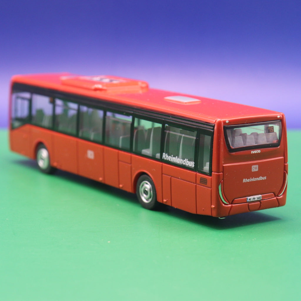 Iveco Crossway LE - DB Rheinlandbus 2014 - Linie 75 Aachen Bushof über Weststrasse - Modellbus Norev