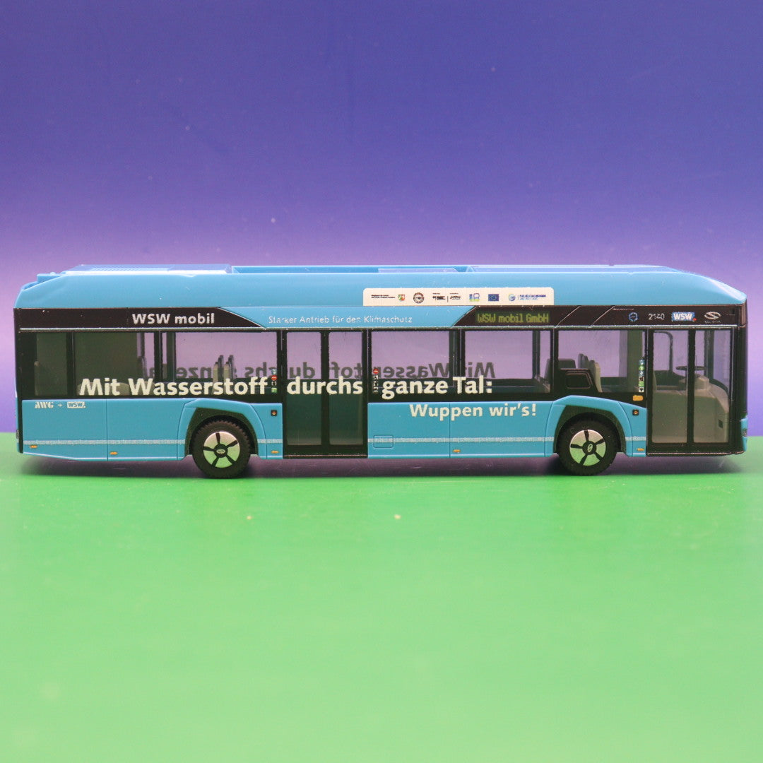 Solaris Urbino 12 Hydrogen - WSW Wuppertal - Mit Wasserstoff durchs ganze Tal - Modellbus Rietze