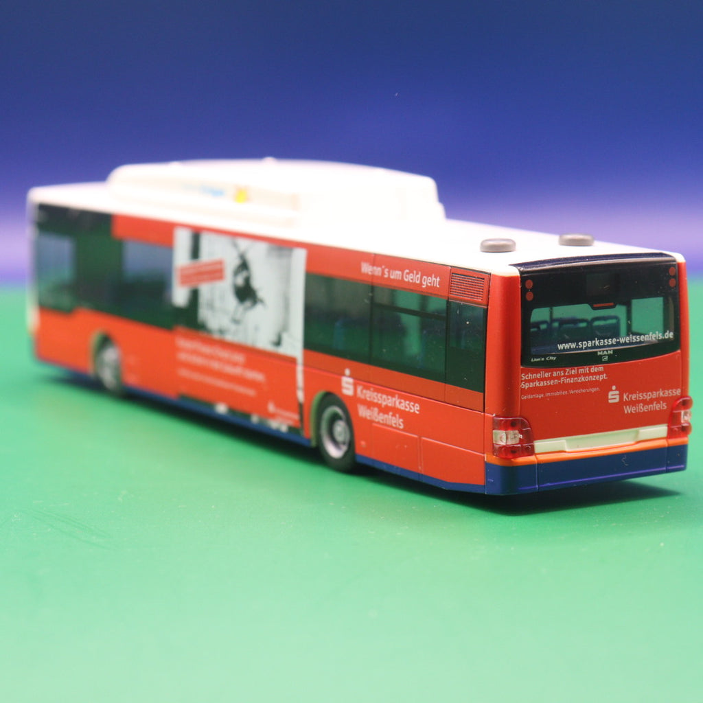 MAN Lions City CNG - Erdgas - Kreissparkasse Weißenfels - Modellbus Rietze 66262
