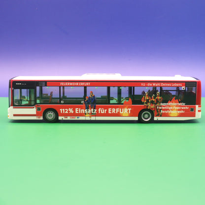 MAN Lions City 12 - EVAG Erfurt - Feuerwehr Erfurt - Modellbus Rietze 73935