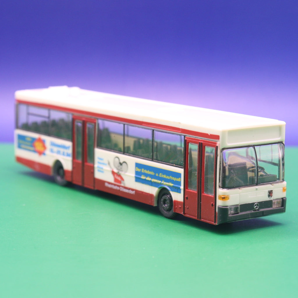 Mercedes Benz O 405 - Rheinbahn Düsseldorf - NRW Verbraucher Ausstellung - Gebraucht, Ohne OVP - Modellbus Kempel