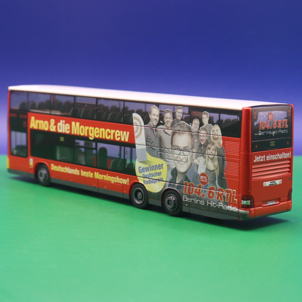 MAN DL07 - BVG Berlin - RTL Radio - Linie 282 Mariendorf Dardanellenweg - Modellbus Rietze 67767