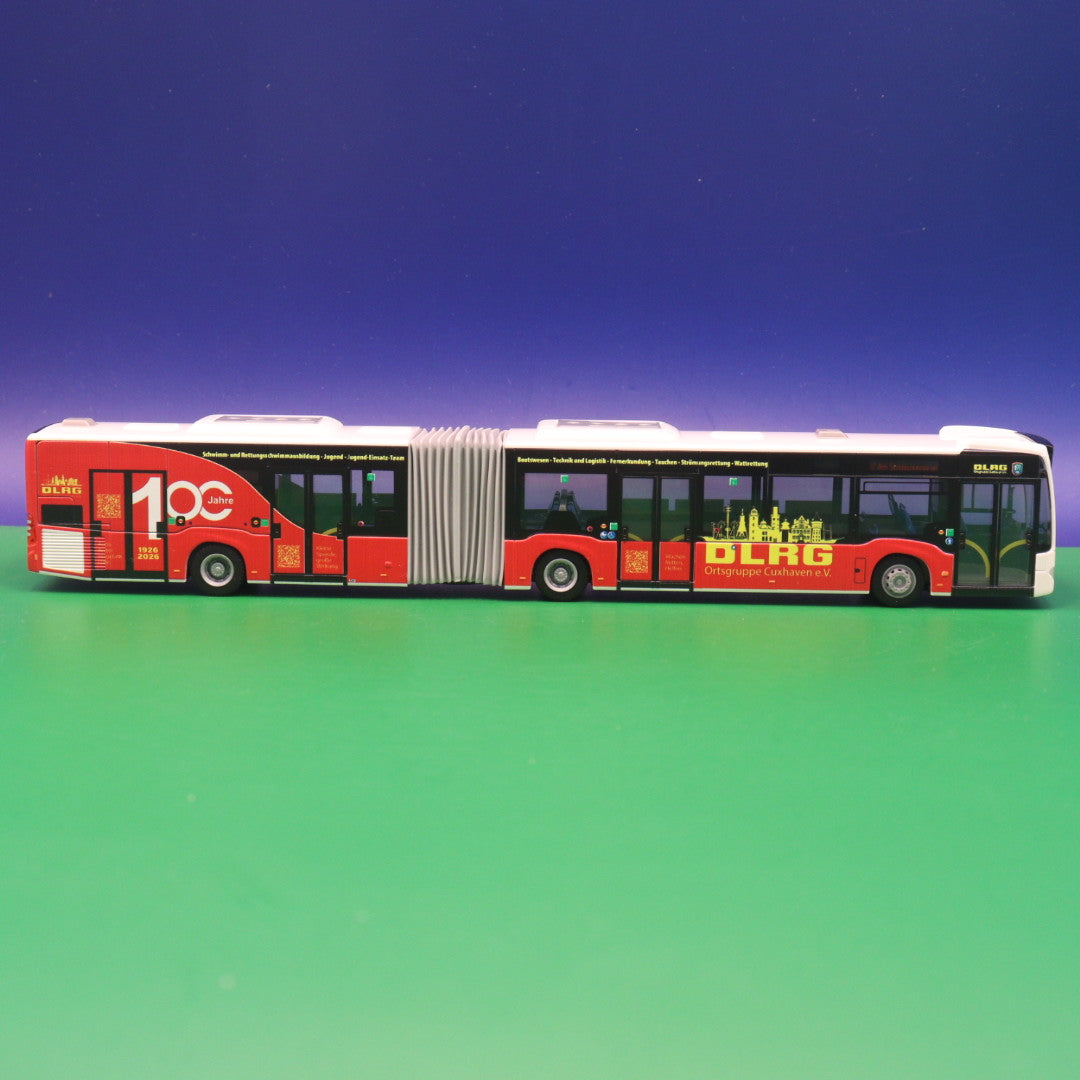 Mercedes Benz Citaro C2 G - 100 Jahre DLRG Cuxhaven - Modellbus Rietze 68838