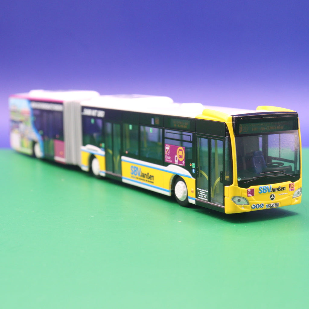 Mercedes Benz Citaro C2 G - SBV Janßen - SEV - Schienenersatzverkehr - Linie: S3 SEV Express Bus HH Altona BHF - Modellbus Rietze
