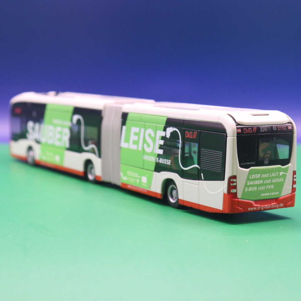Mercedes Benz eCitaro G - DVG Duisburg - Sauber, Leise - Modellbus Rietze 77612