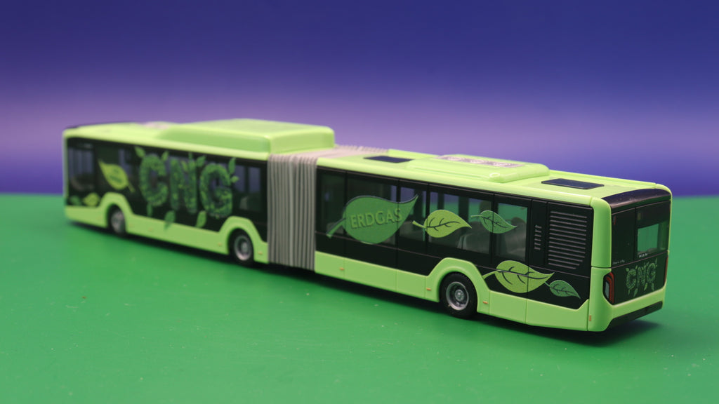 MAN Lions City 18 G - CNG Vorführdesign - Modellbus Rietze 75801