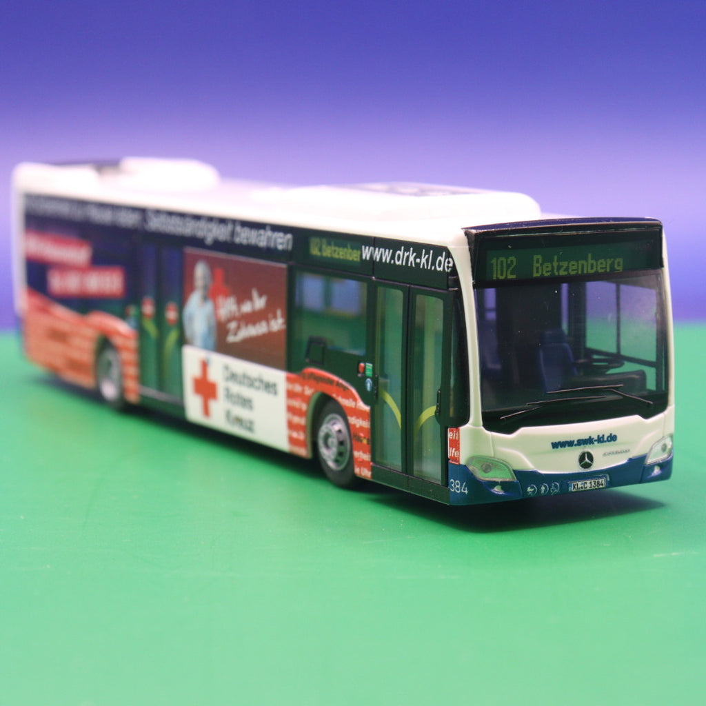 Mercedes Benz Citaro C2 - Stadtwerke Keiserslautern - DRK - Linie 102 Betzenberg - Modellbus Rietze 73446