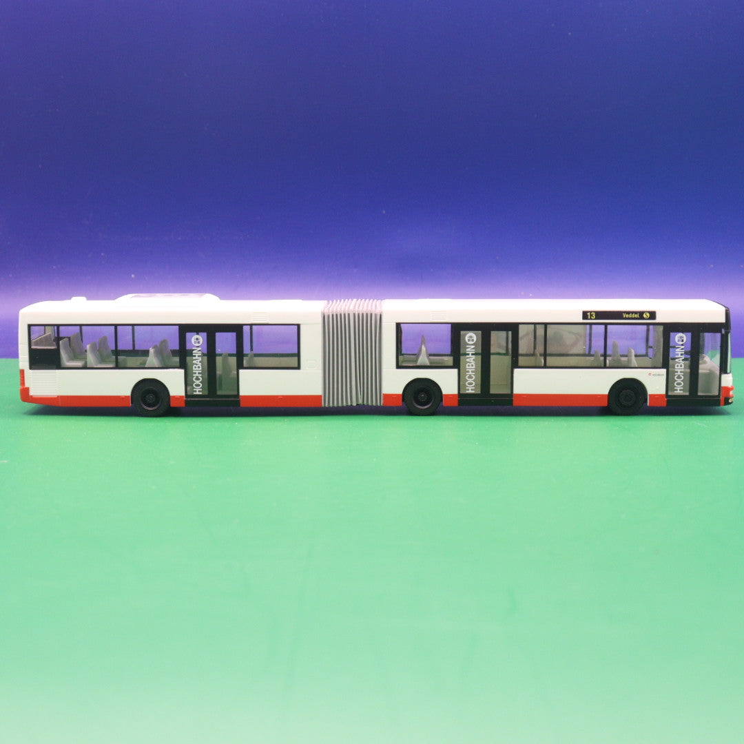 MAN NG - Hochbahn Hamburg - Linie 13 Veddel S - Modellbus Rietze