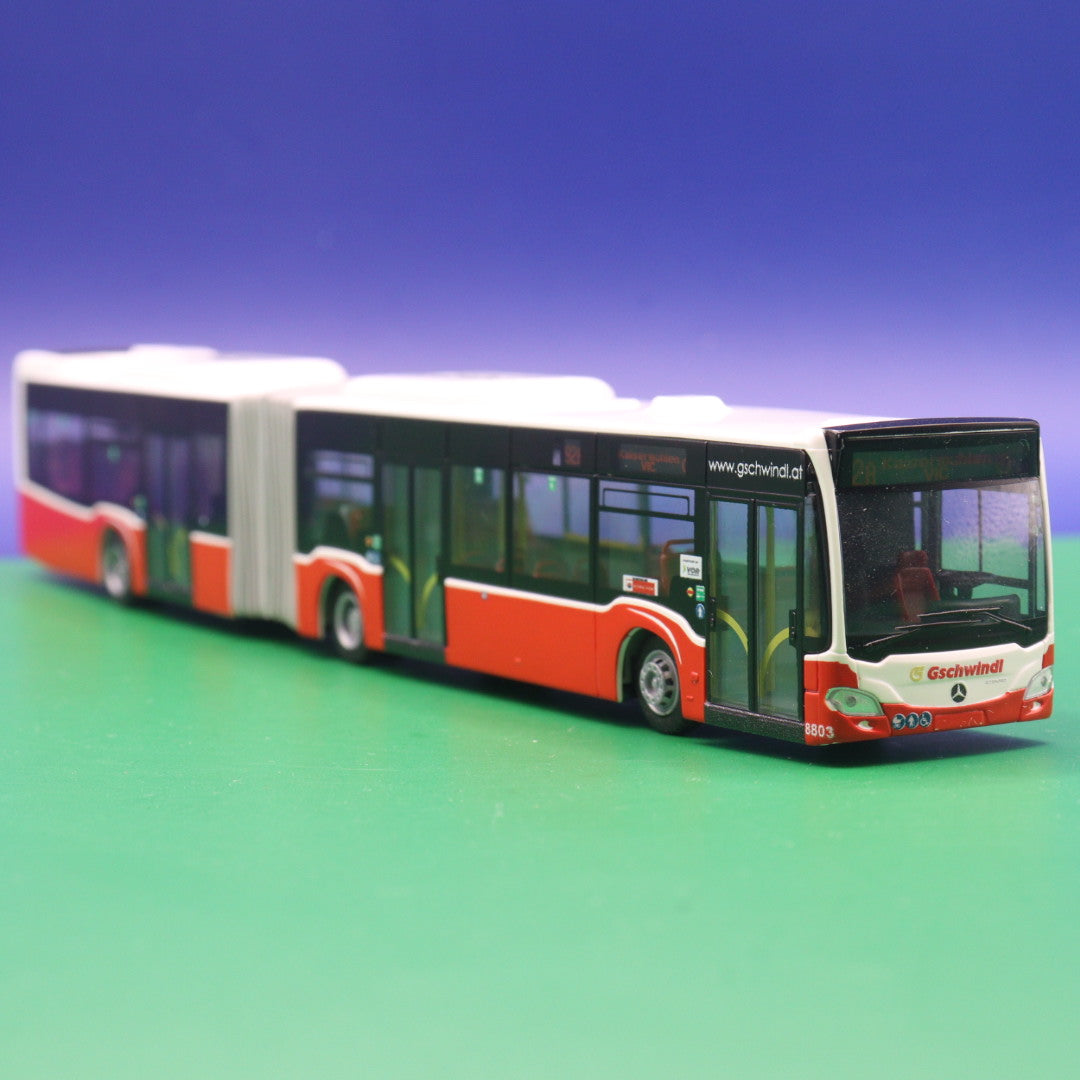 Mercedes Benz Citaro C2 G - Gschwindl - Linie 92A Kaisermühlen VIC - Österreich (AT) - Modellbus Rietze 73691 OHNE SPIEGEL ! !