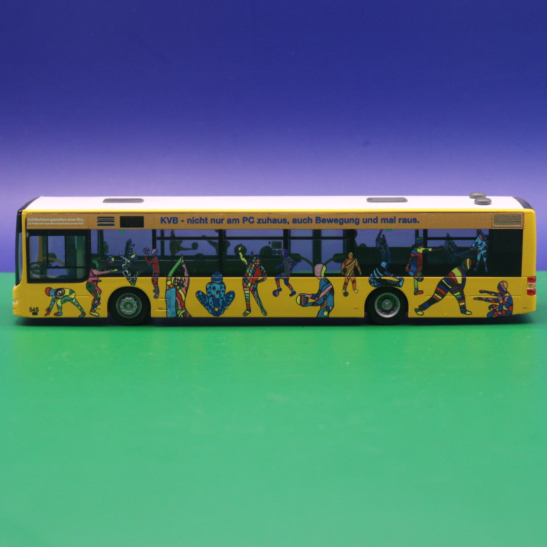 MAN Lions City A21  - KVB Köln - Sondermodell Linie 122 Pesch Kapellenweg - Modellbus Rietze 73928
