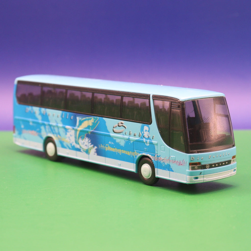 Setra S 315 HDH - Die Forelle - Schubert - Gebraucht, Ohne OVP - Modellbus Rietze