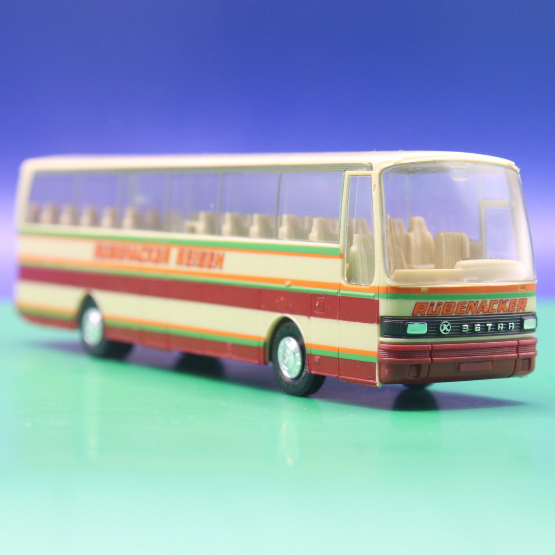 Setra S 215 HD - Rübenacker Reisen - Modellbus Herpa - OHNE OVP OHNE ZURÜSTTEILE