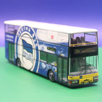 MAN DN95 - BVG Berlin - Hertha BSC Mannschaftsbus - Modellbus Rietze 67501