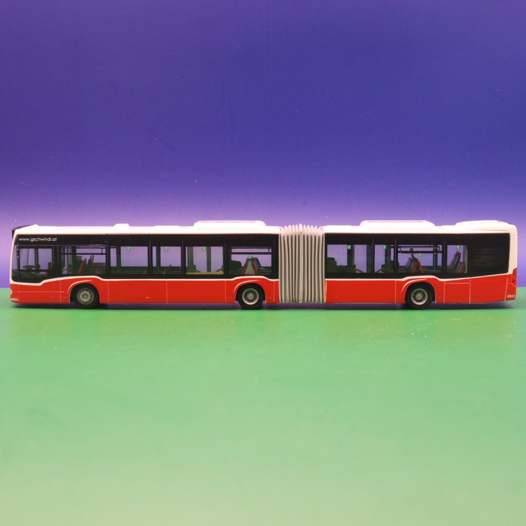 Mercedes Benz Citaro C2 G - Gschwindl - Linie 92A Kaisermühlen VIC - Österreich (AT) - Modellbus Rietze 73691 OHNE SPIEGEL ! !