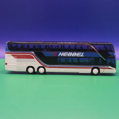 Setra S 431 DT - Hebbel Leverkusen - Ohne Zurüstteile - Modellbus AWM