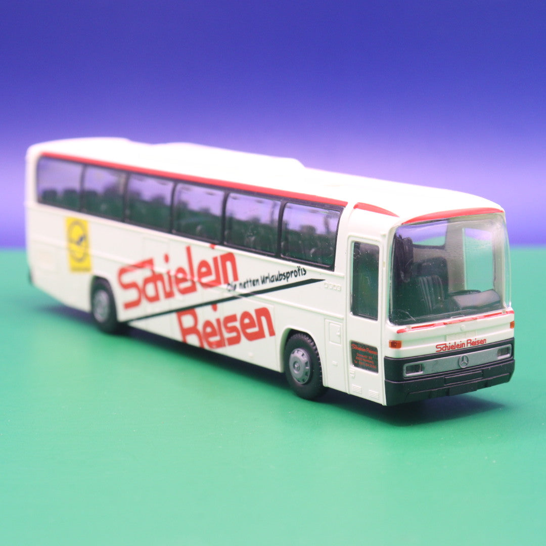 Mercedes Benz O 303 15 RHD - Schielein Reisen Nürnberg - Lufthansa Agentur - Gebraucht, Ohne OVP - Modellbus Rietze