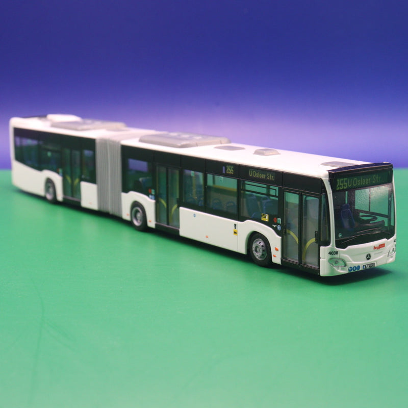 Mercedes Benz Citaro C2 G - BVG Berlin - Linie 255 U Osloer Str - LIMITIERTE AUFLAGE 150 Stück - Modellbus Rietze 73611