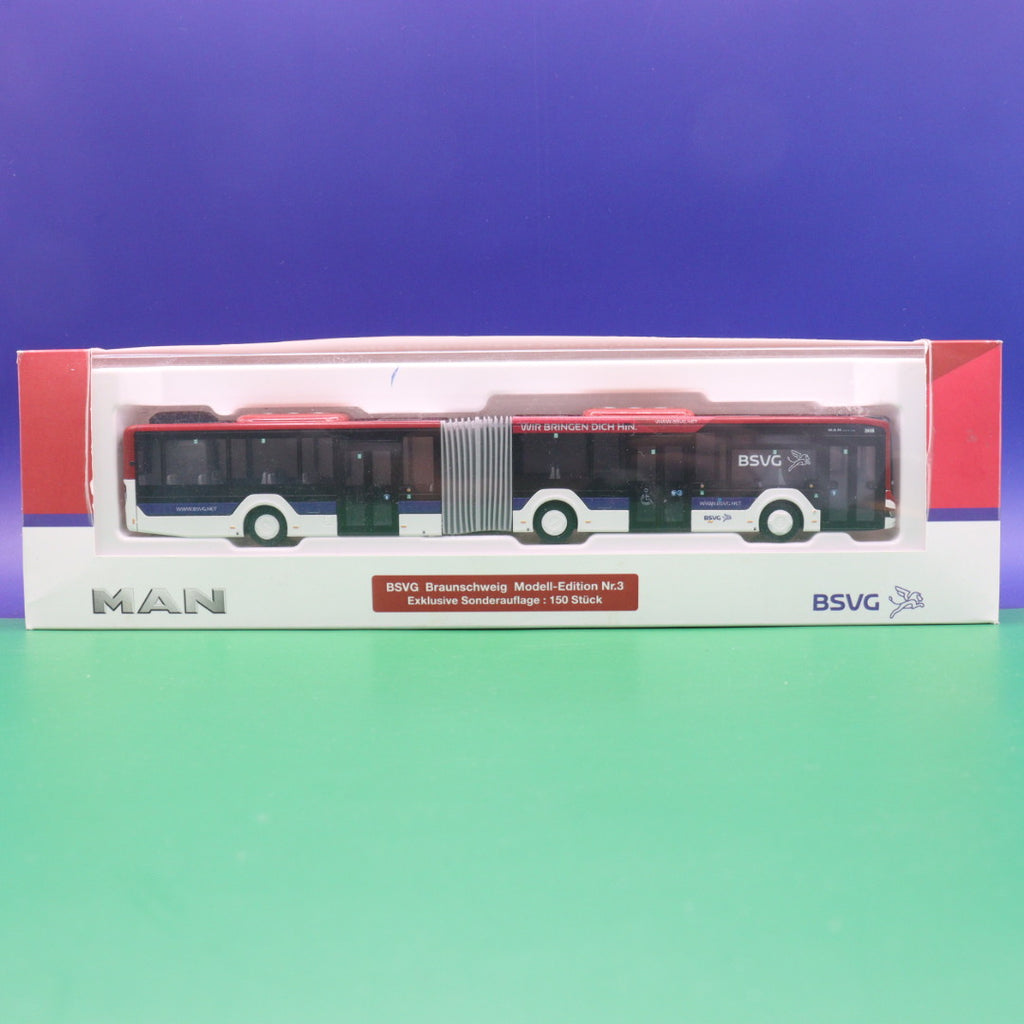 MAN New Lions City 18 - BSVG Braunschweig - Exklusive Sonderauflage 150 Stück - Modellbus Rietze