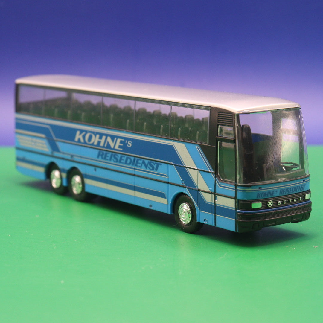 Setra S 215 HDH - Köhne Reisedienst - Gebraucht, Ohne OVP - Modellbus Herpa