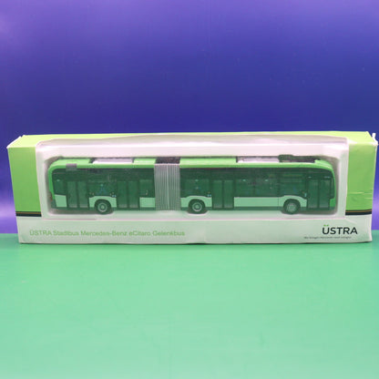 Mercedes Benz eCitaro G - Üstra Hannover - Linie 121 Itenbekener Damm - Modellbus (OVP BESCHÄDIGT)