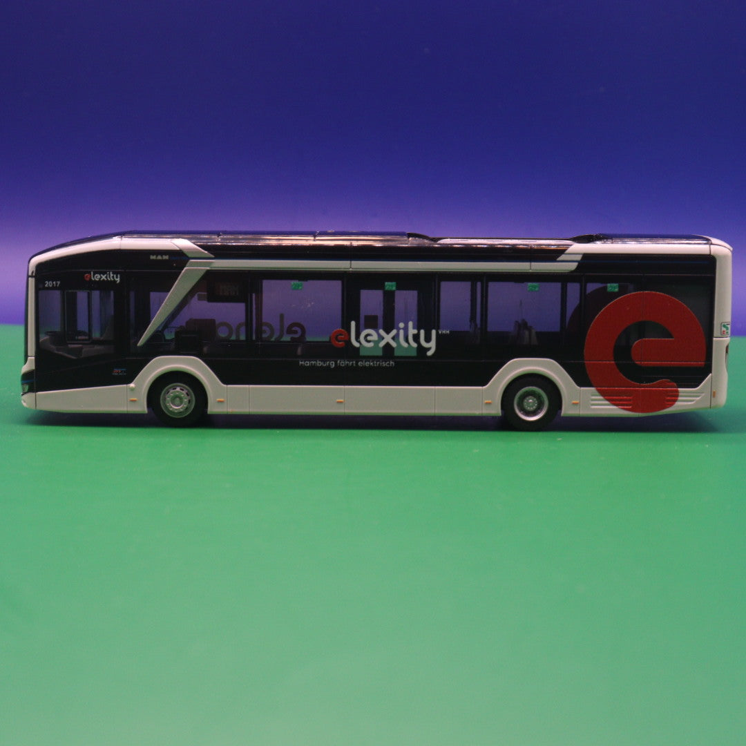 MAN Lions City E - MAN Truck & Bus SE - Vorführdesign - VHH Hamburg - Elexity elena - Modellbus RIetze