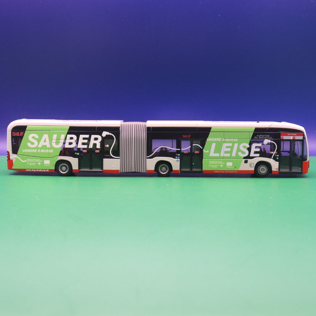 Mercedes Benz eCitaro G - DVG Duisburg - Sauber, Leise - Modellbus Rietze 77612