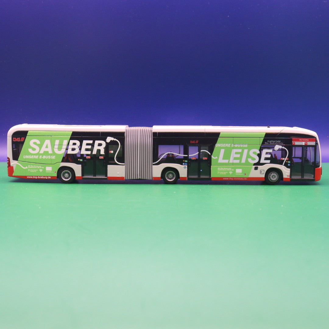 Mercedes Benz eCitaro G - DVG Duisburg - Sauber, Leise - Modellbus Rietze 77612
