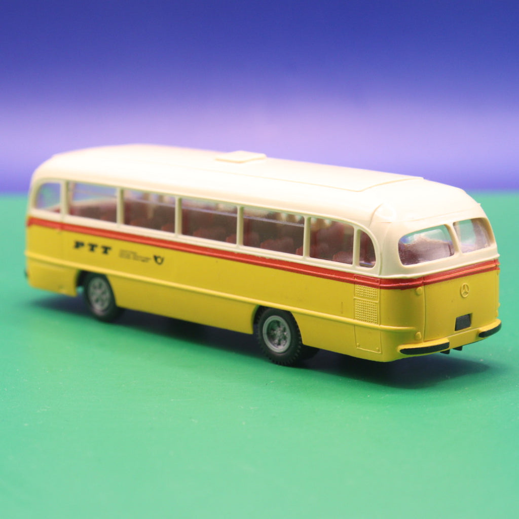 Mercedes Benz O 321 - PTT Postbus Schweiz - Gebraucht, Ohne OVP - Modellbus Brekina