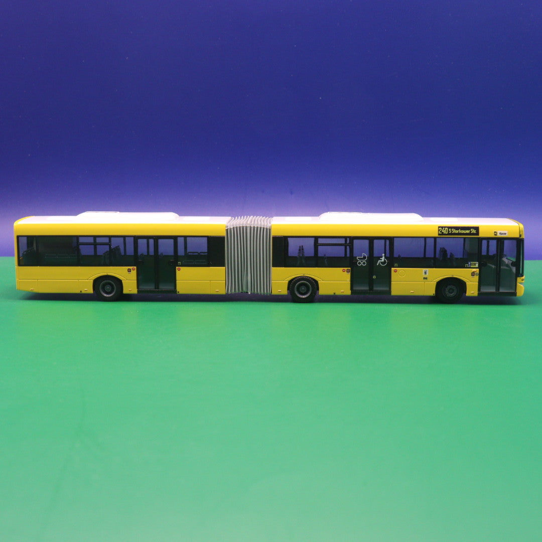 Solaris Urbino 18 - BVG Berlin - Linie 240 S Storkower Str - LIMITIERTE AUFLAGE 100 Stück - Modellbus Rietze 66866-2