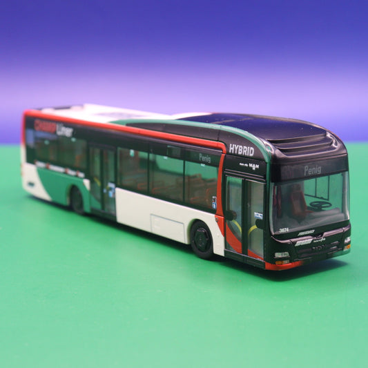 MAN Lion s City Hybrid - Regiobus Mittelsachsen - CHAMP Liner - Modellbus Rietze 67638