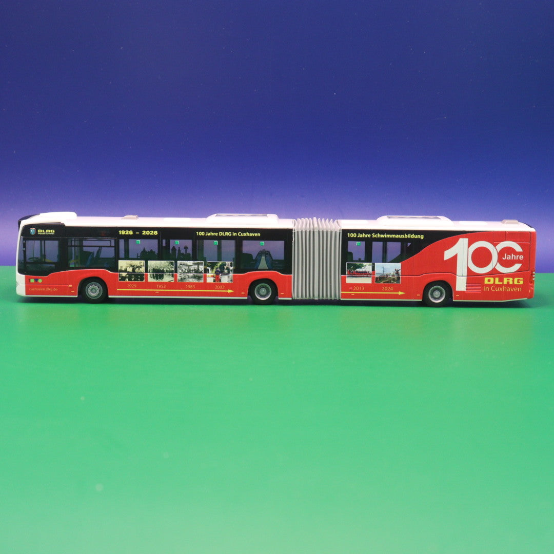 Mercedes Benz Citaro C2 G - 100 Jahre DLRG Cuxhaven - Modellbus Rietze 68838