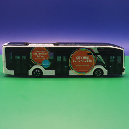 MAN Lions City 12 E - Citybus Burghausen - Verkehrsbetrieb Brodschelm - Modellbus Rietze 76364