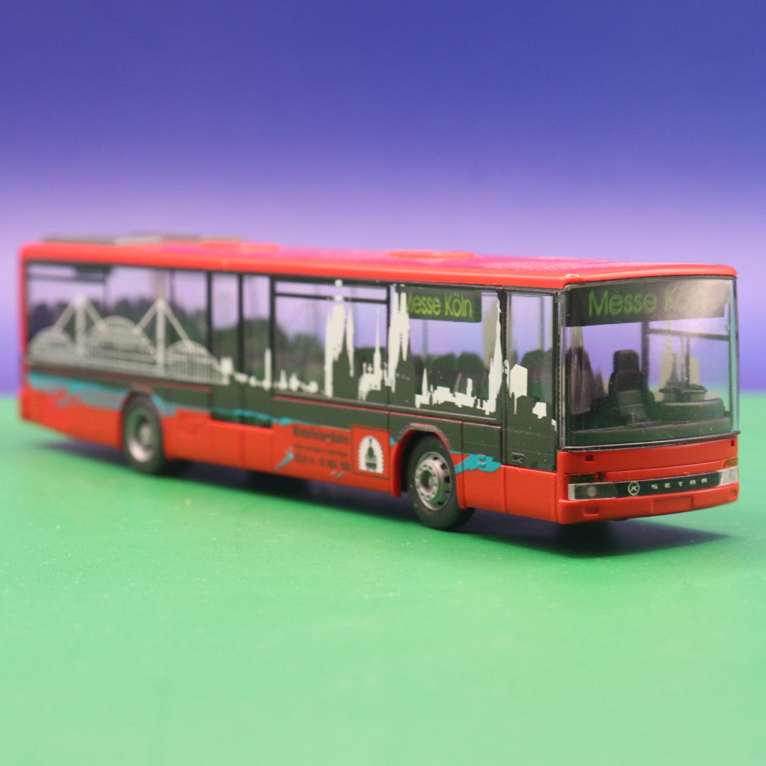 Setra - Modelleisenbahnmesse Köln 1996 - (OHNE OVP) Modellbus Rietze