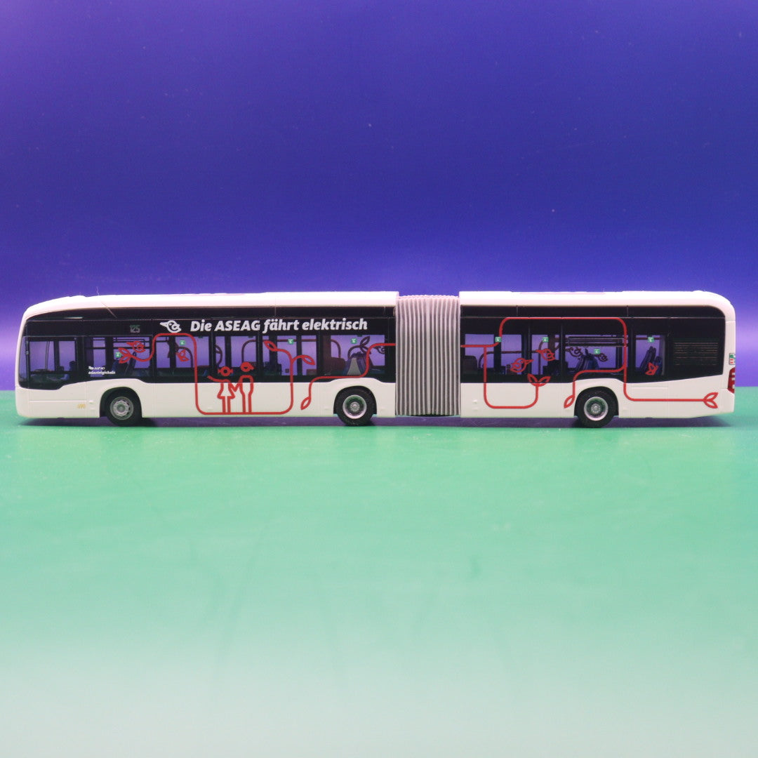 Mercedes Benz eCitaro G - ASEAG Aachen - Linie 125 Schnellbus Stolberg Mühl Bf - Modellbus Rietze (PANTOGRAPH FEHLT)