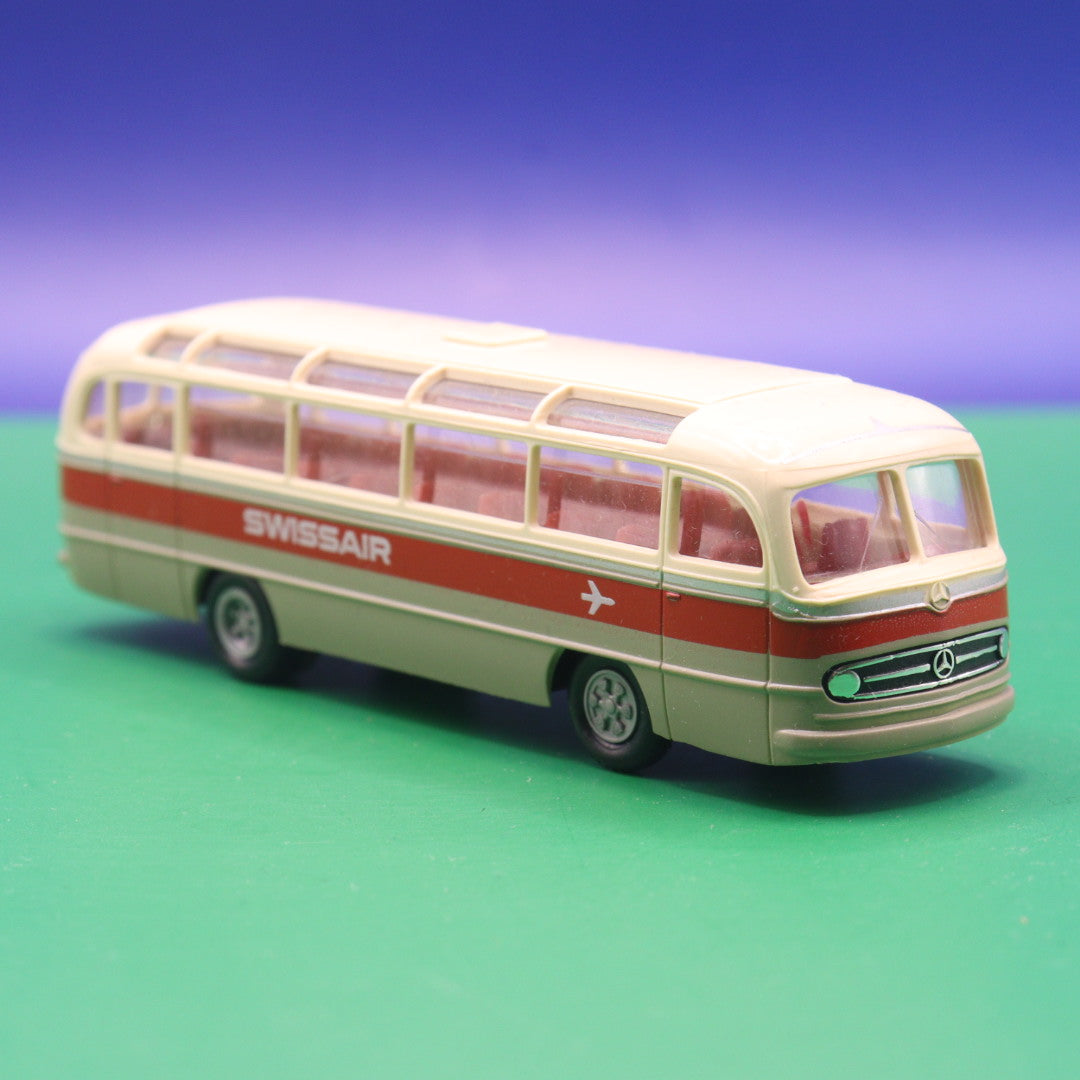 Mercedes Benz O 321 - Swissair - Gebraucht, Ohne OVP - Modellbus Brekina