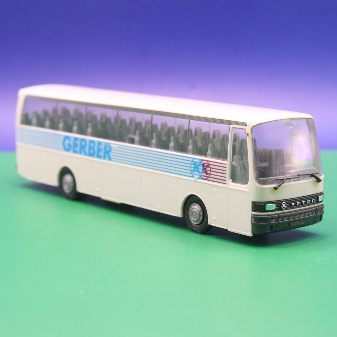 Setra S 215 HD - Gerber - Gebraucht, Ohne OVP - Modellbus Herpa
