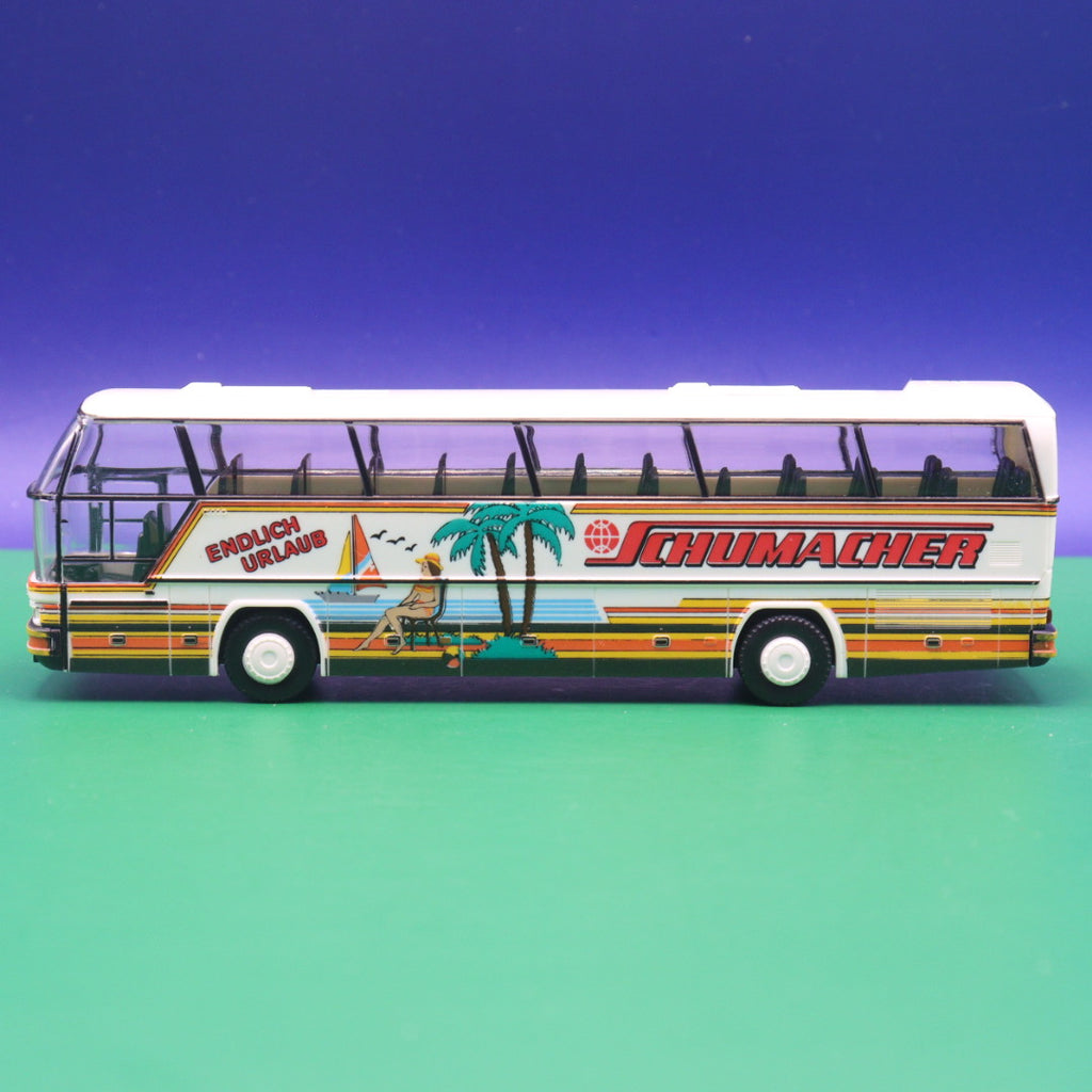Neoplan Cityliner - Schumacher - Endlich Urlaub - Ohne Zurüstteile - Modellbus Rietze