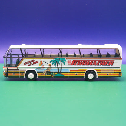 Neoplan Cityliner - Schumacher - Endlich Urlaub - Ohne Zurüstteile - Modellbus Rietze