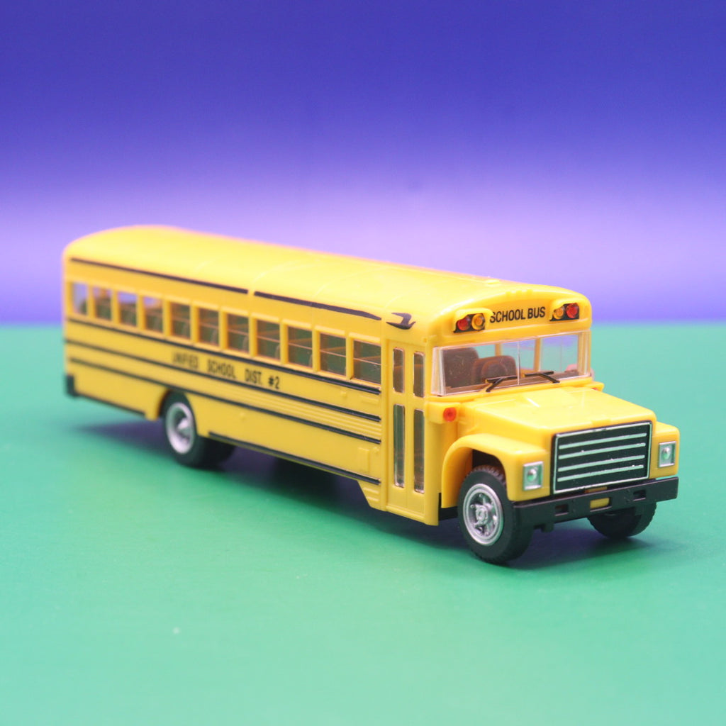 Blue Bird Schoolbus Schulbus - Gebraucht, Ohne OVP - Modellbus Herpa