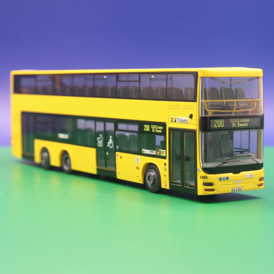 MAN Lion s City DL07 - BVG Berlin - Abschiedsfahrt - letzter DL07 2023 Modellbus Rietze 67697