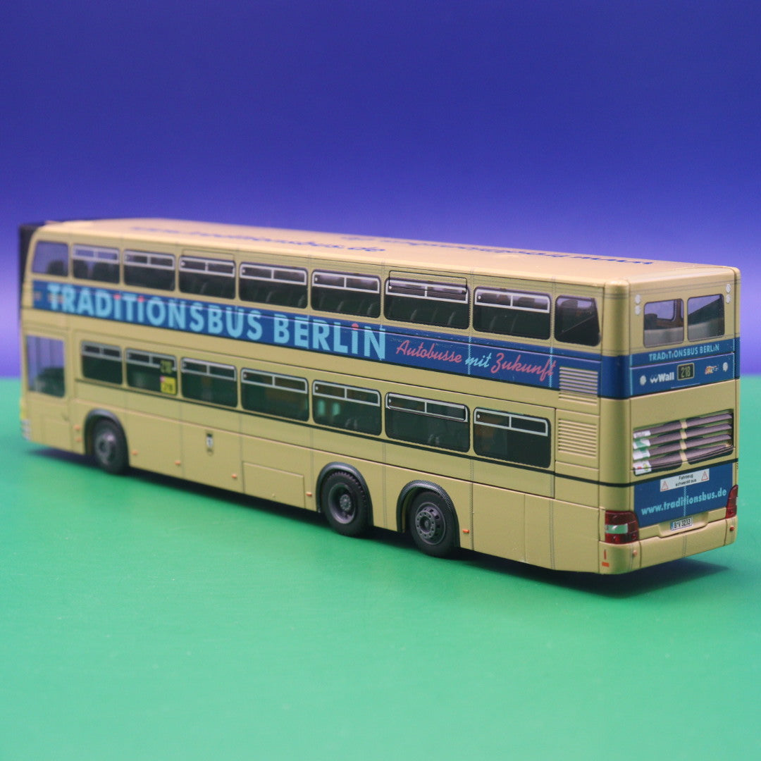 MAN Lions City DL 07 - BVG Berlin - Traditionsbus Berlin - Linie 218 S Wannsee - Modellbus Rietze 67730