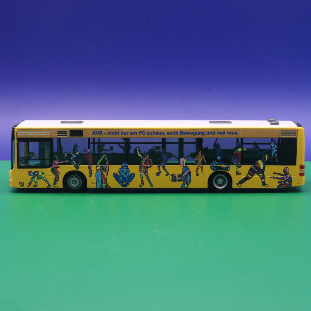 MAN Lions City A21  - KVB Köln - Sondermodell Linie 161 Köln Bonn Flughafen - Modellbus Rietze 73928