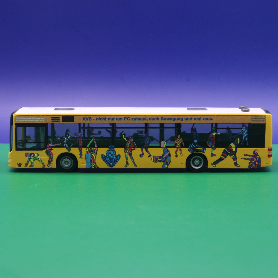 MAN Lions City A21  - KVB Köln - Sondermodell Linie 161 Köln Bonn Flughafen - Modellbus Rietze 73928
