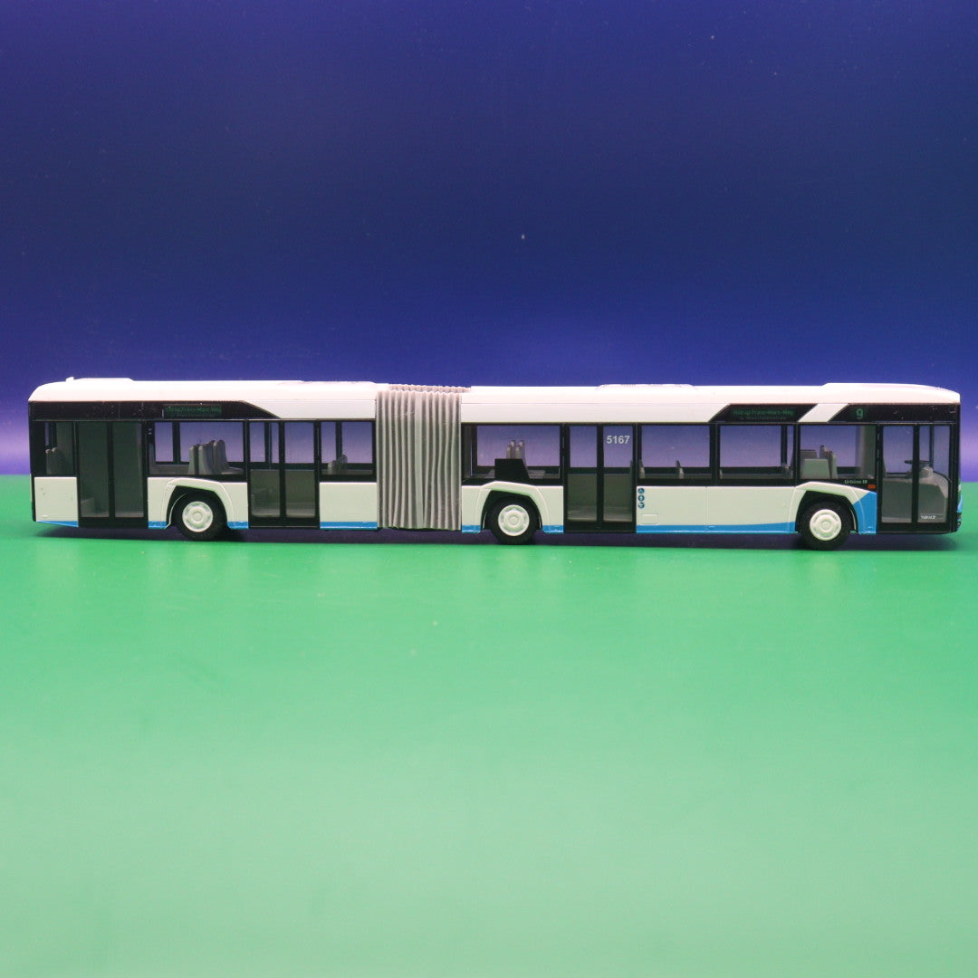 Solaris Urbino 18 - Verkehrsbetriebe Bils - Linie 9 - Modellbus Rietze (Ohne OVP / Zurüstteile)
