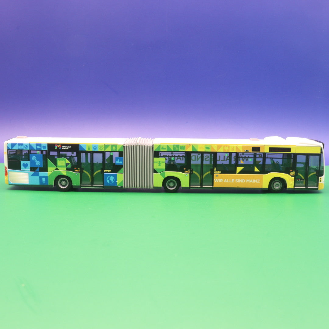 Mercedes Benz Citaro C2 G - MVG Mainz - "Wir alle sind Mainz" - Modellbus Rietze 68836
