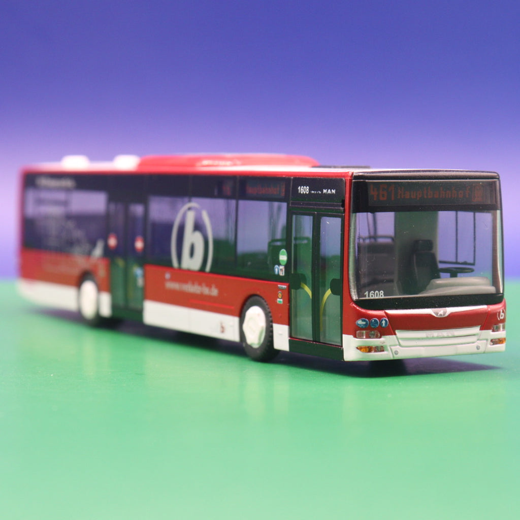 MAN Lions City 12 - BSVG Braunschweig - Wir bewegen uns für sie - Modellbus Rietze 72718