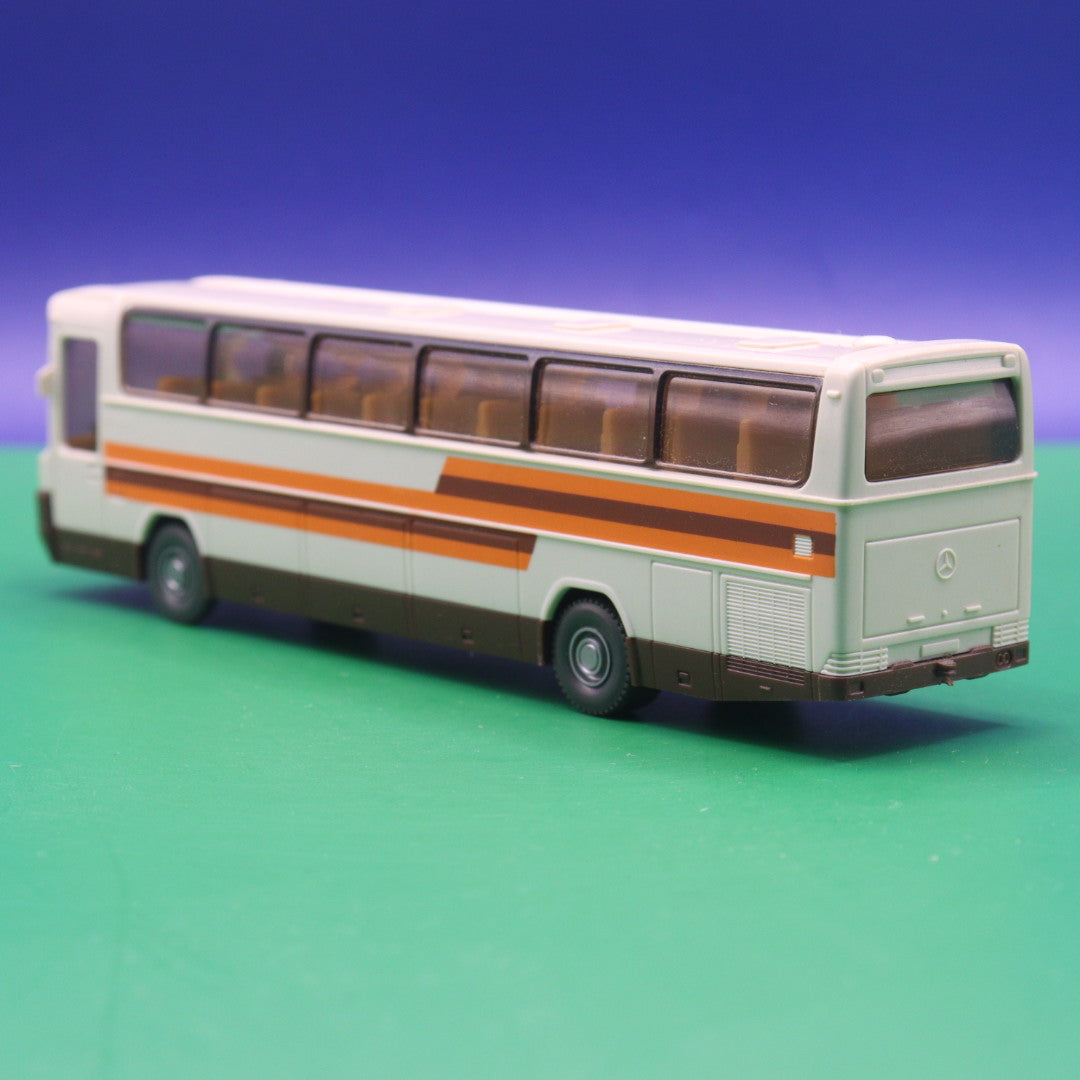 Mercedes Benz O 303 RHD - Standard Weiß - Gebraucht, Ohne OVP - Modellbus Wiking