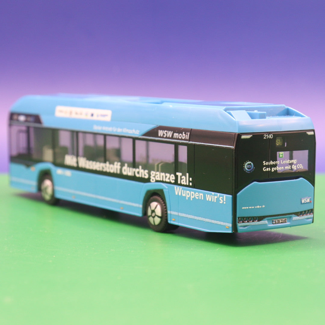 Solaris Urbino 12 Hydrogen - WSW Wuppertal - Mit Wasserstoff durchs ganze Tal - Modellbus Rietze
