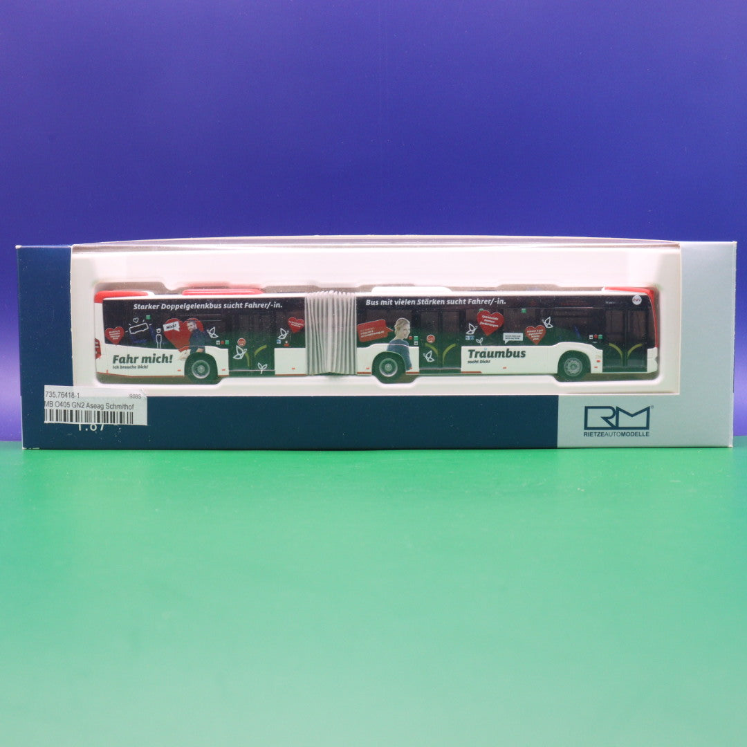 Mercedes Benz Citaro C2 G - ASEAG Aachen - Traumbus sucht dich - Modellbus Rietze